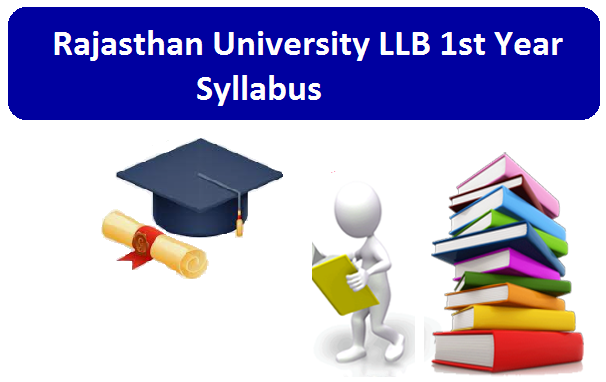 Rajasthan University LLB 1st Year Syllabus 2024 Pdf Download 