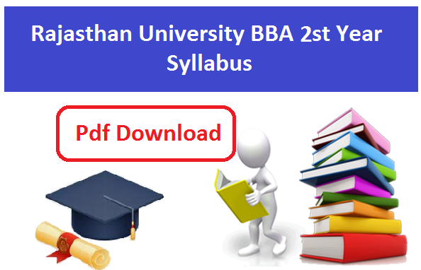 राजस्थान यूनिवर्सिटी BB.A 2nd Year सिलेबस 2023-24 | Rajasthan University BBA 2nd Year Syllabus 2024 Pdf Download