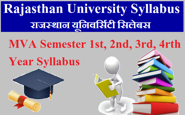 Rajasthan University MVA Semester Syllabus 2024 Pdf Download 
