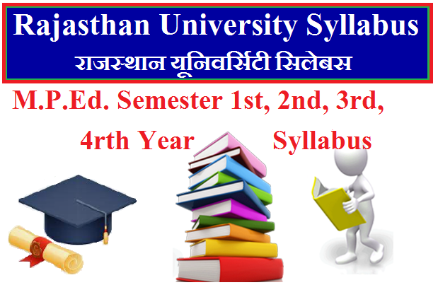 Rajasthan University M.P.Ed. Semester Syllabus Pdf Download 2024