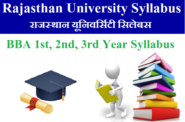 Rajasthan University BBA Syllabus 2024 PDF Download